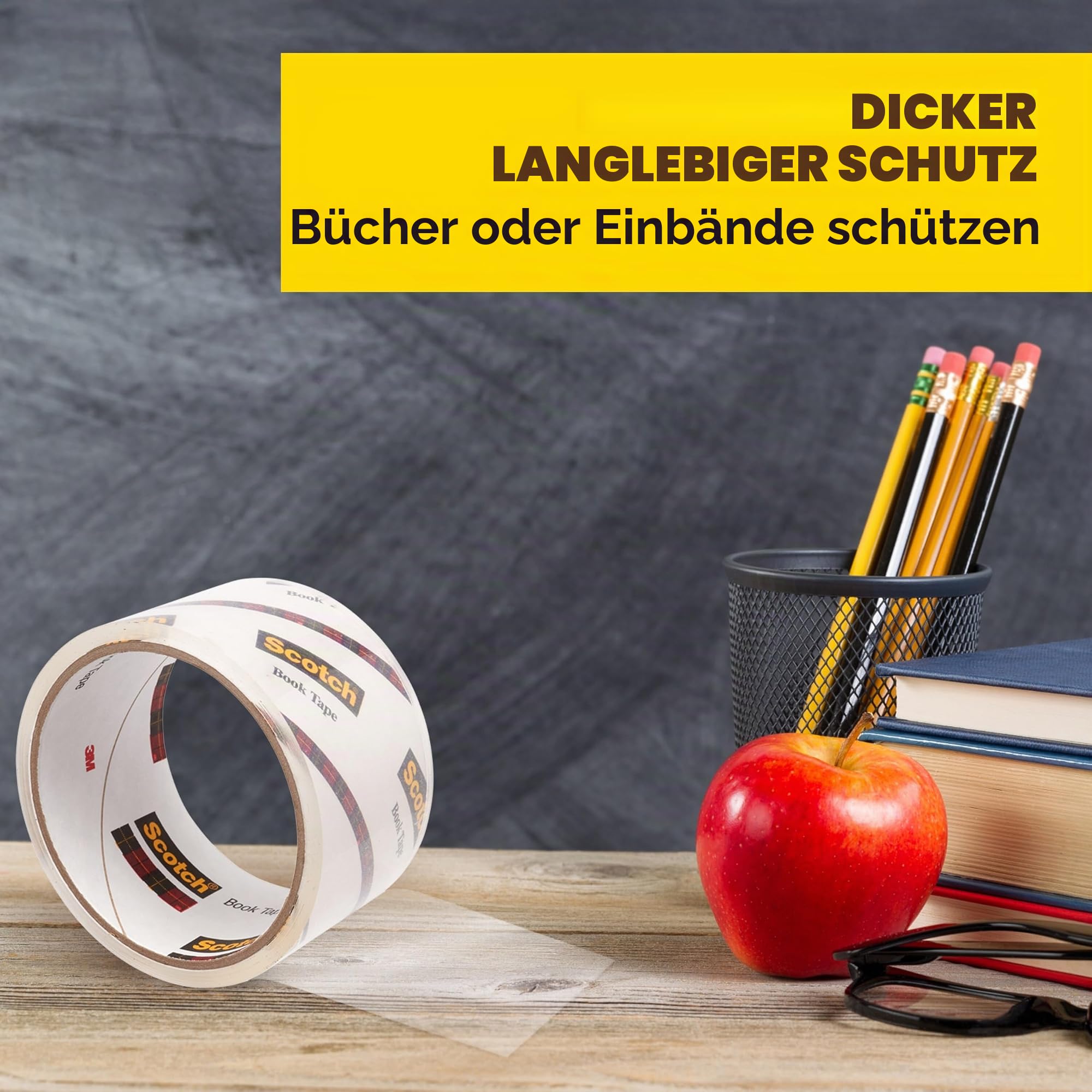 Scotch® Restaurations-/Schutzklebeband (Buchreparatur 38,1 mm x 13,7 m)