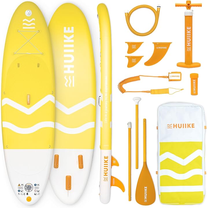 Huiike tavola da surf sup gonfiabile con molti accessori inclusi