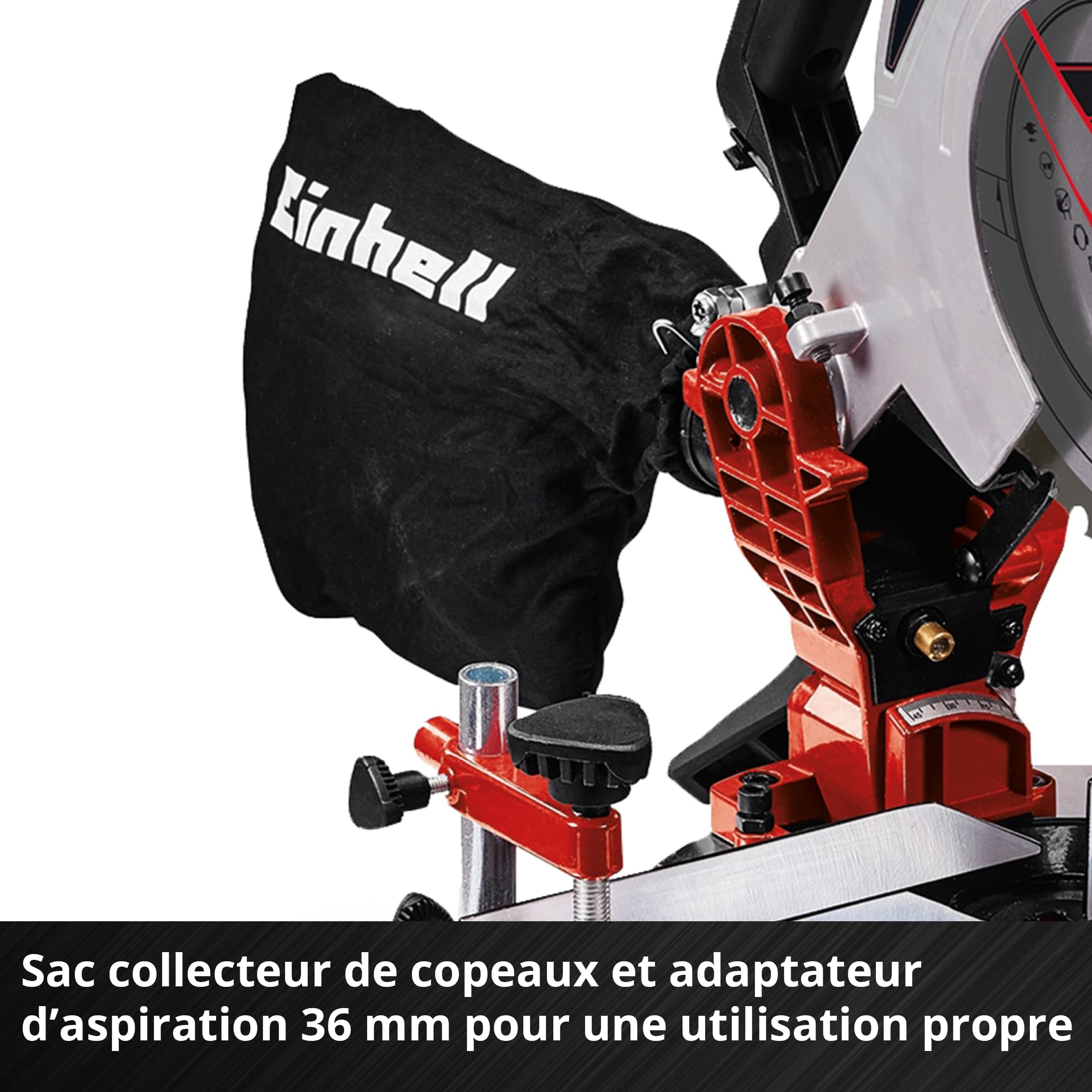 Einhell TE-MS18/210 Li-Solo Scie à onglet sans fil 18V 3000 trs/min Lame Ø210x30mm
