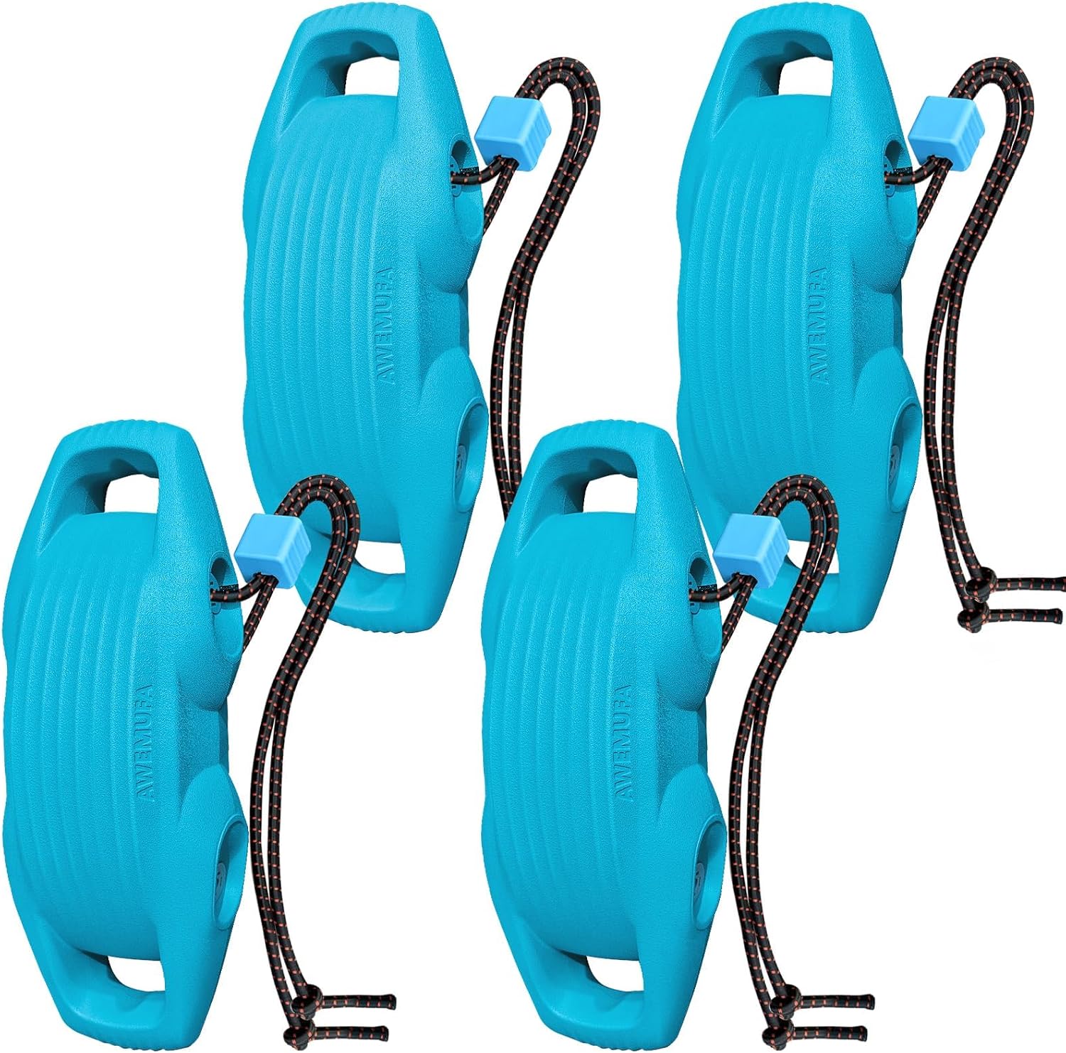 AWEMUFA Boat Fenders Easy to Install Bumper for Docking Ideal Fender for Pontoon, Bass, Jet Ski and Fishing Boats