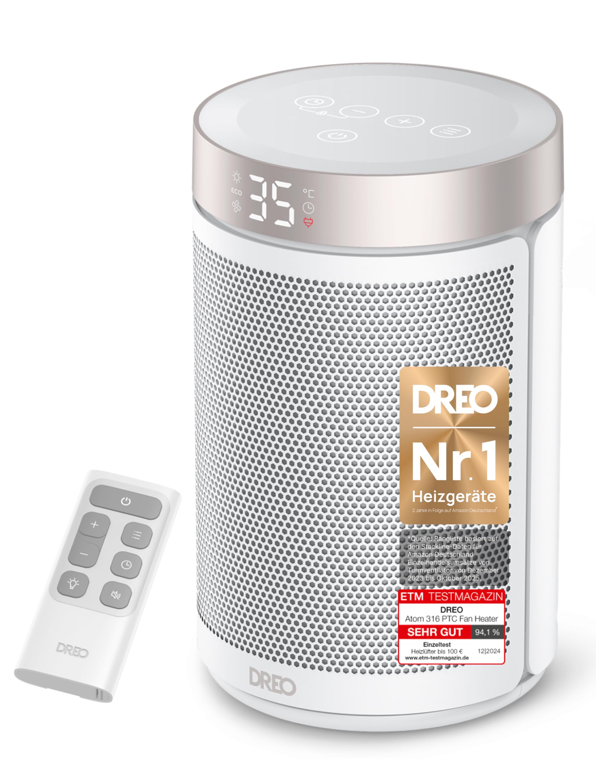 Dreo Energiesparender Heizlüfter