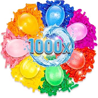 1000 Wasserbomben Set f r Kinder - Wasserballons mit Auff llhilfe
