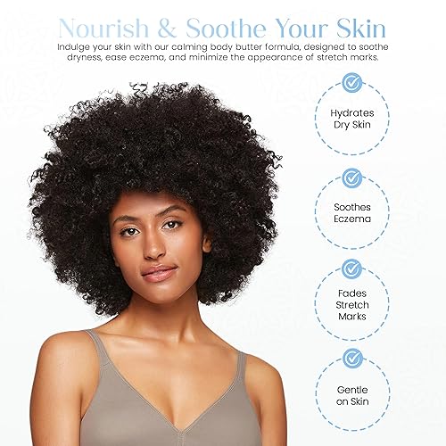 Miniatura 4 de Shea Radiance Crema corporal nutritiva con avena coloidal  Hidratante hidratante para pieles sensibles  Hidratación suave con humedad duradera  Sin