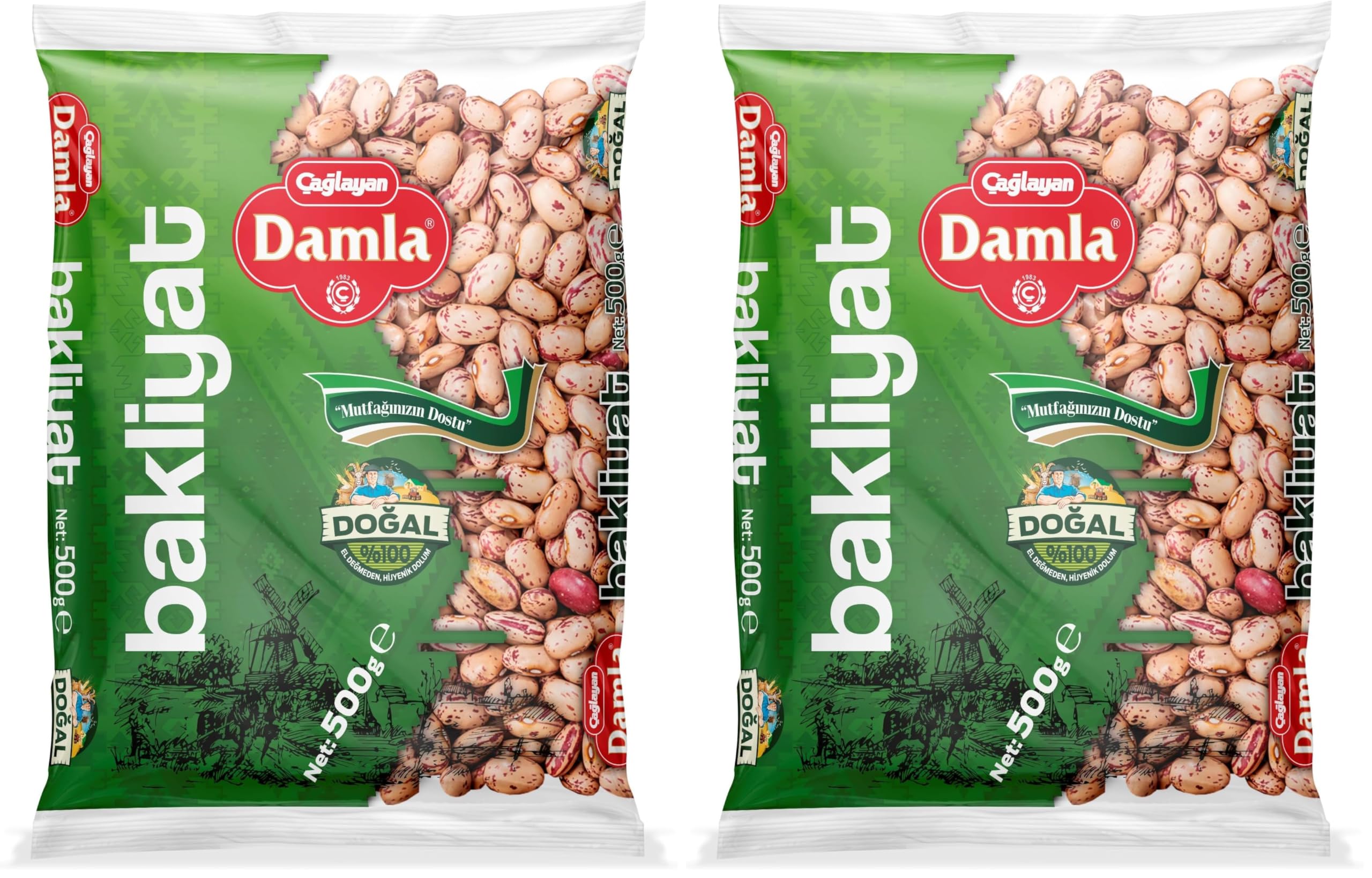 Damla Barbunya 500 gr (2 paketi)