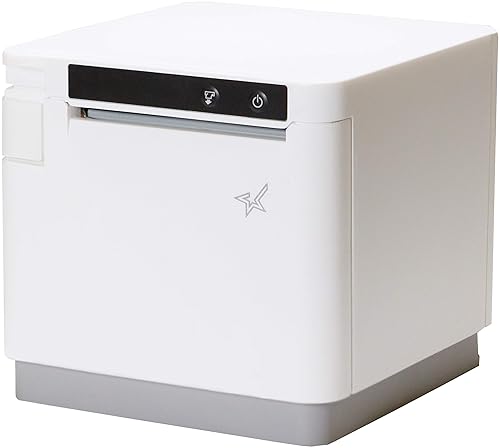 Star Micronics mC-Print3 - Impresora térmica POS Ethernet (LAN) / USB/Lightning de 3 pulgadas con CloudPRNT, cortador y fuente de alimentación