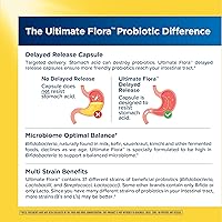 Vista 3 de Renew Life Probiótico para adultos, suplemento probiótico Ultimate Flora Extra Care - Sin gluten, lácteos y soja, 50 mil millones de CFU - 30