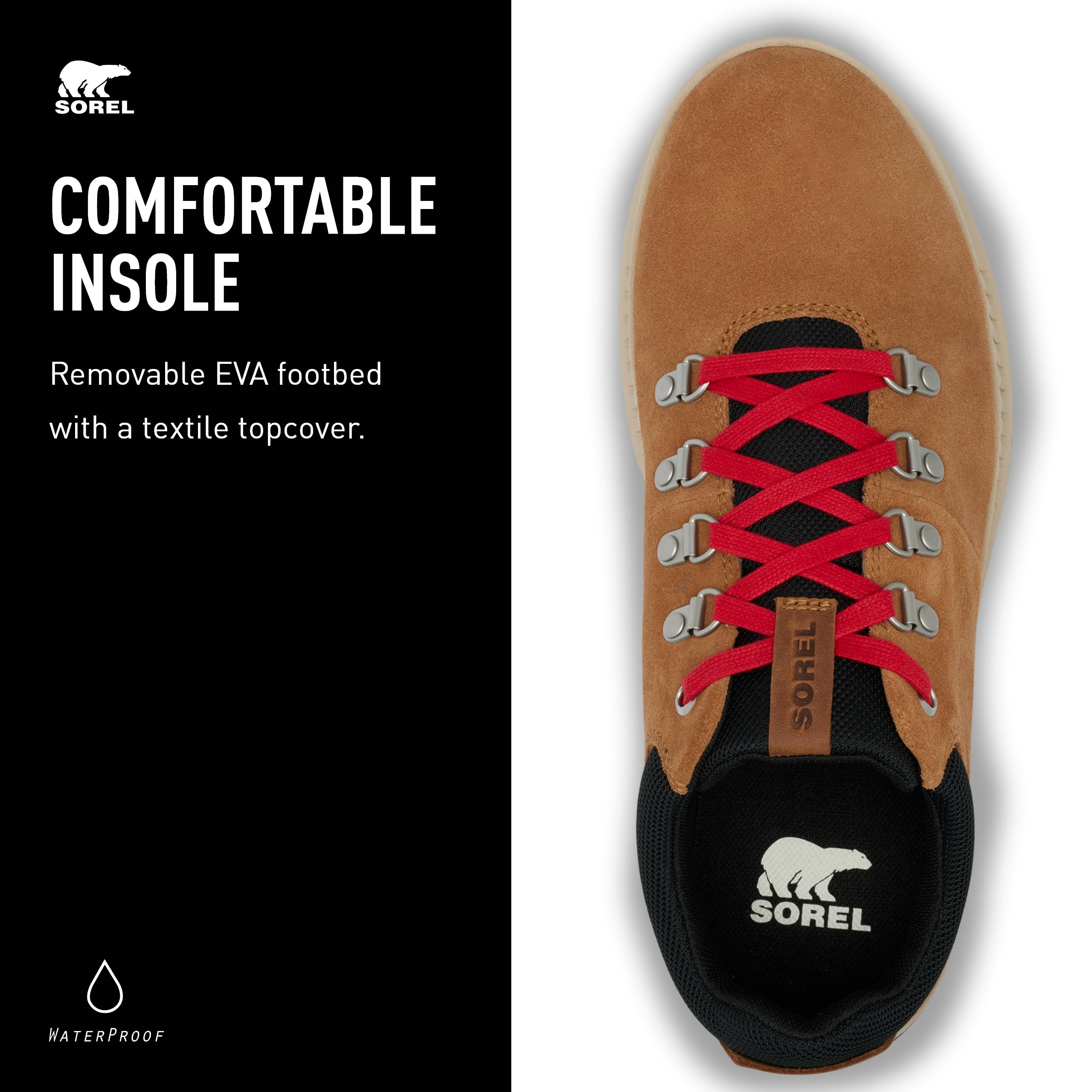 Sorel Mężczyźni Mac Hill Lite Hiker Niska WodoodpornośćModa — buty
