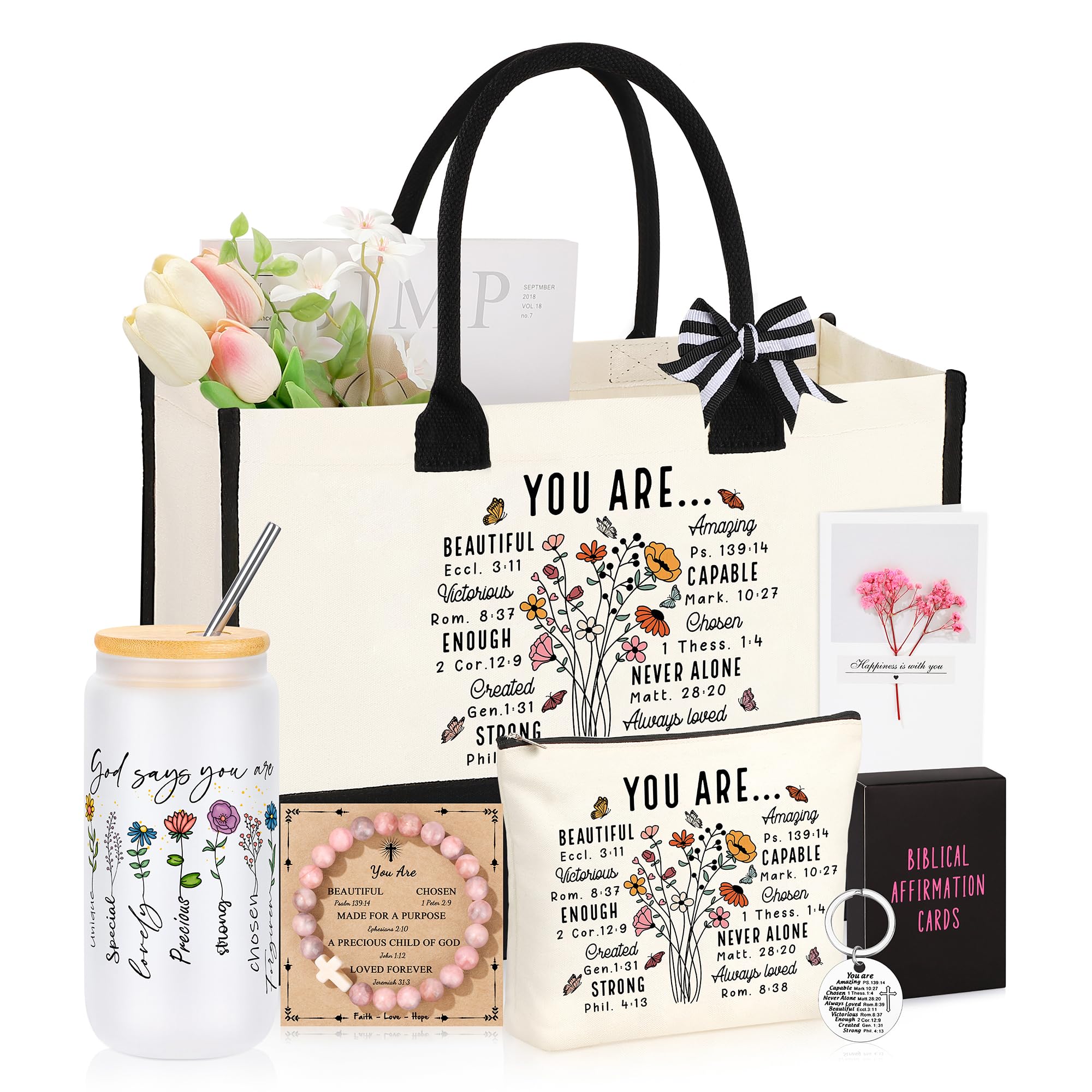 Christian Religious Gifts for Women, Best Friend Sister Mom Christmas Birthday Gifts for Women Friendship Faith, Valentines Mothers Day Easter Ideas Present for Her Friends