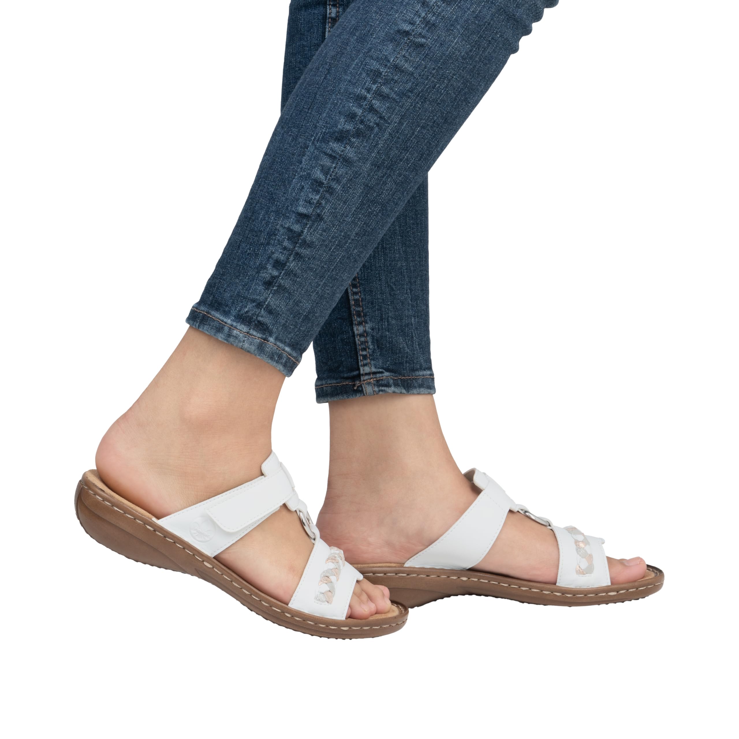 Rieker 608K1 45, Mules Femme