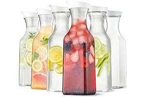 Acrylic Beverage Dispenser Set of 6