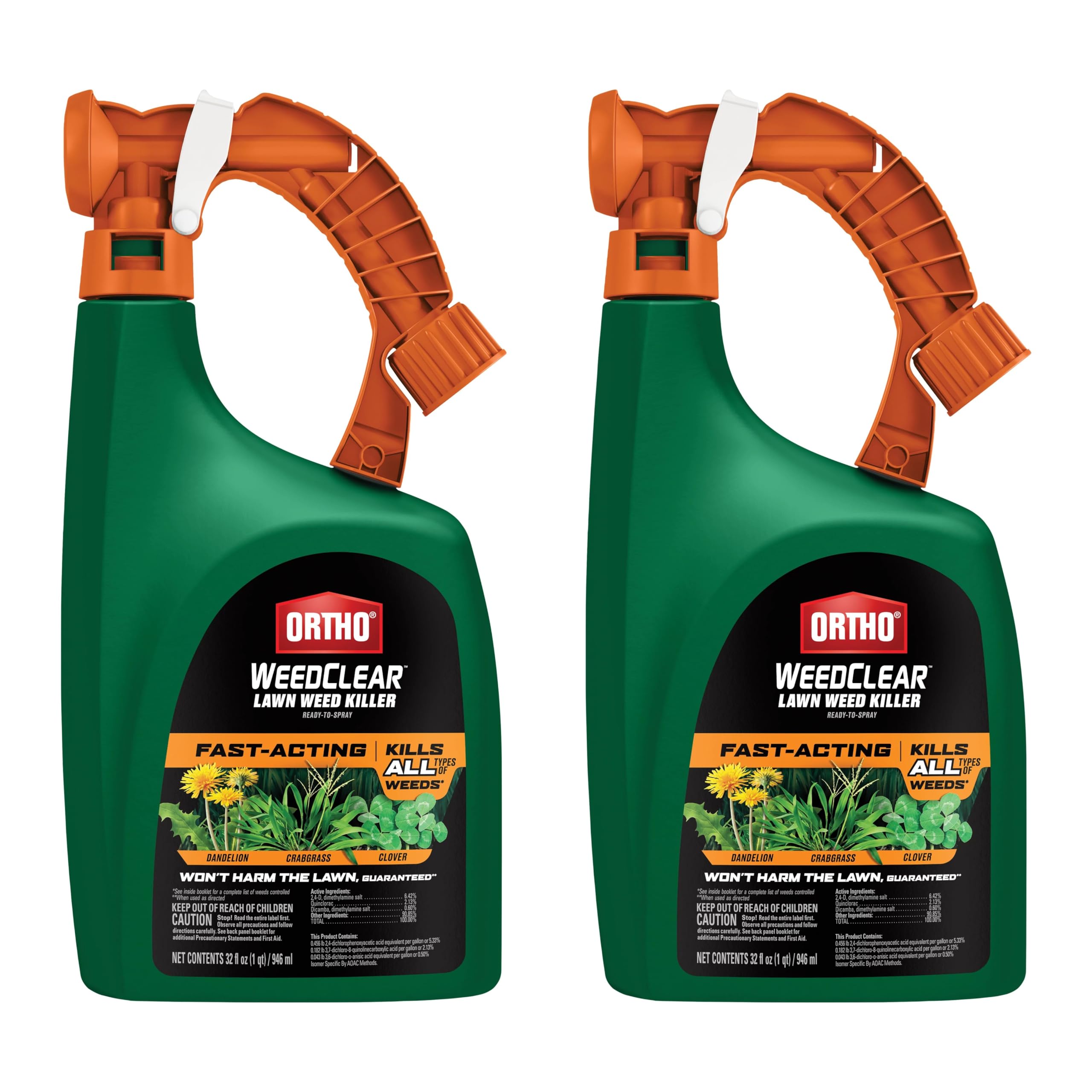 Amazon.com : Ortho WeedClear Lawn Weed Killer Ready to Spray: for ...