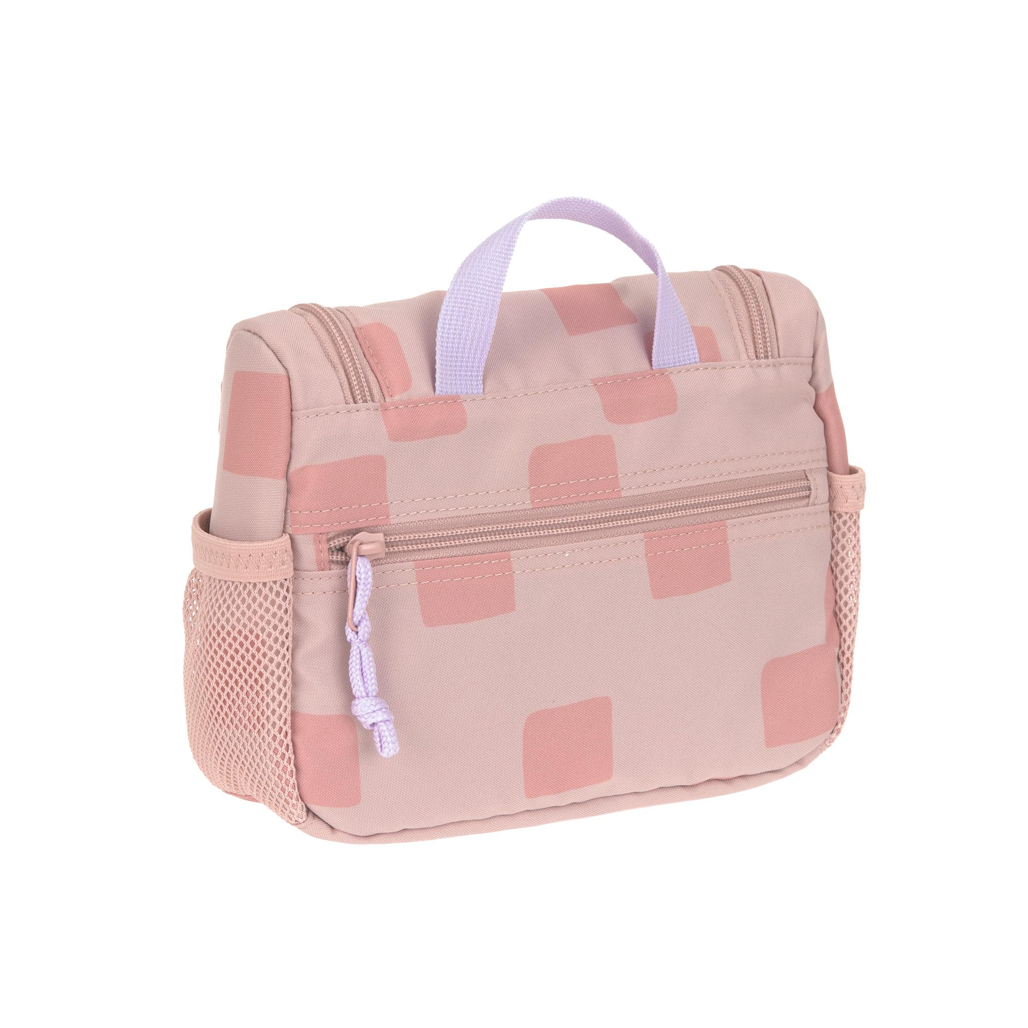 LÄSSIG Kosmetyczka dla dzieci, worek na pranie, do zawieszania/mini Washbag Pattern Party Rose