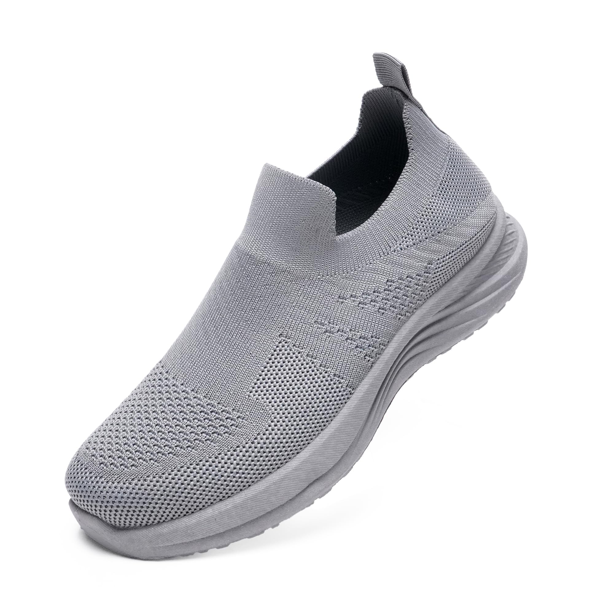 JOMIX Sneakers Donna Slip On Senza Lacci Scarpe da Corsa Leggere Traspiranti Antiscivolo Ammortizzate per Passeggiata Fitness Yoga Palestra Outdoor