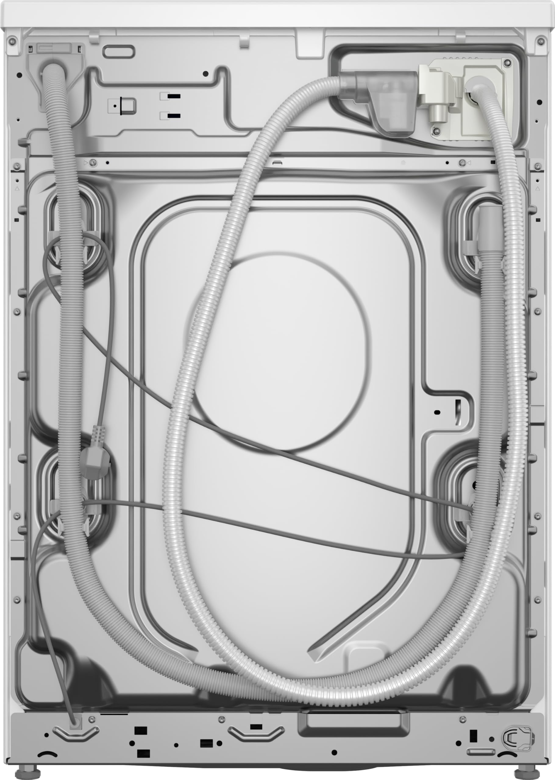 Bosch Serie 6 Smarte Frontlader-Waschmaschine 10 kg 1400 UpM WGJ2540S1 | Iron Assist reduziert Knitterfalten, Fleckenautomatik gegen 4 Flecken, Ariel Express 30 Programm, AquaStop