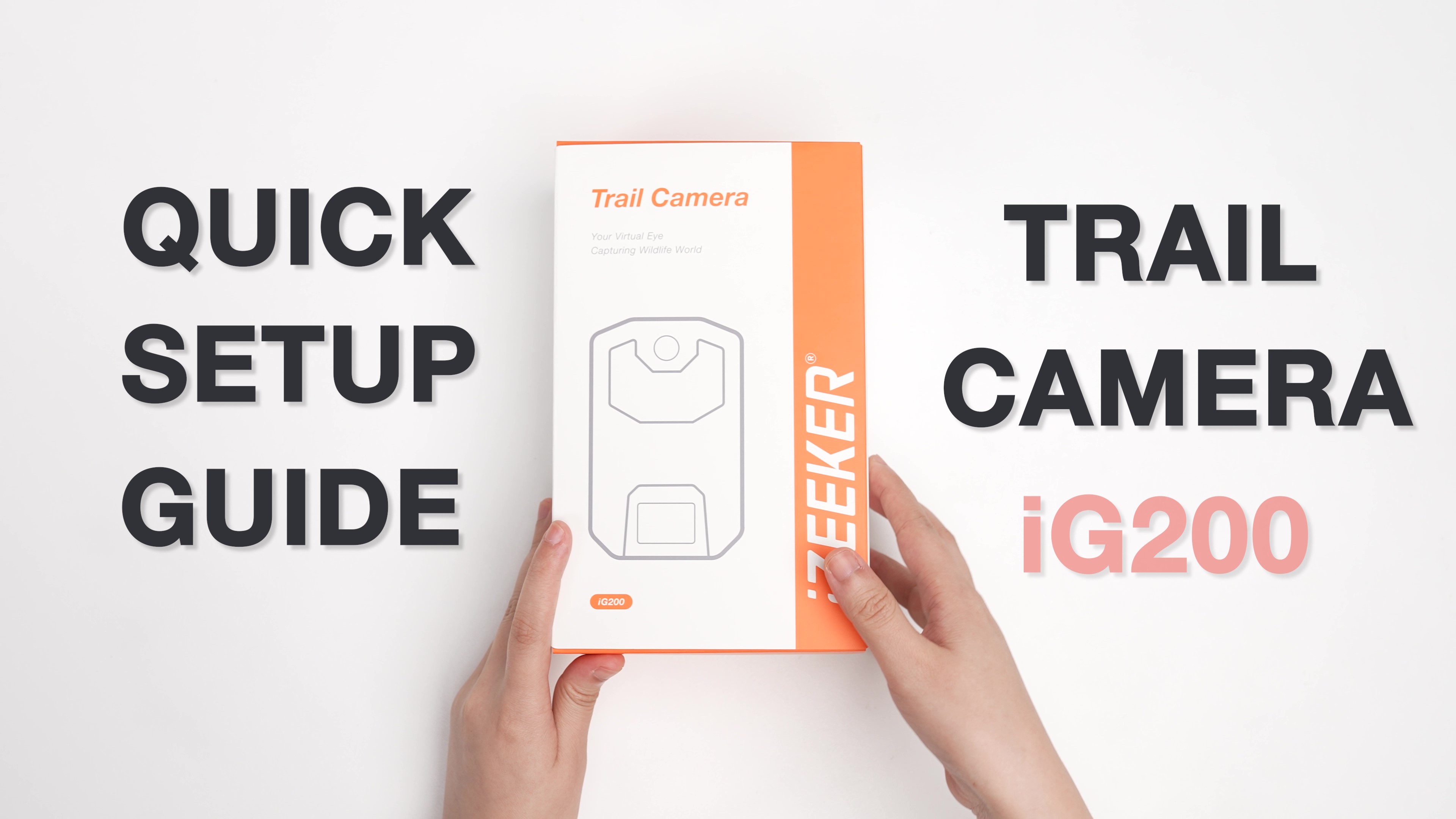 Amazon.com: iZEEKER Trail Camera, HD Game Camera with 940nm No