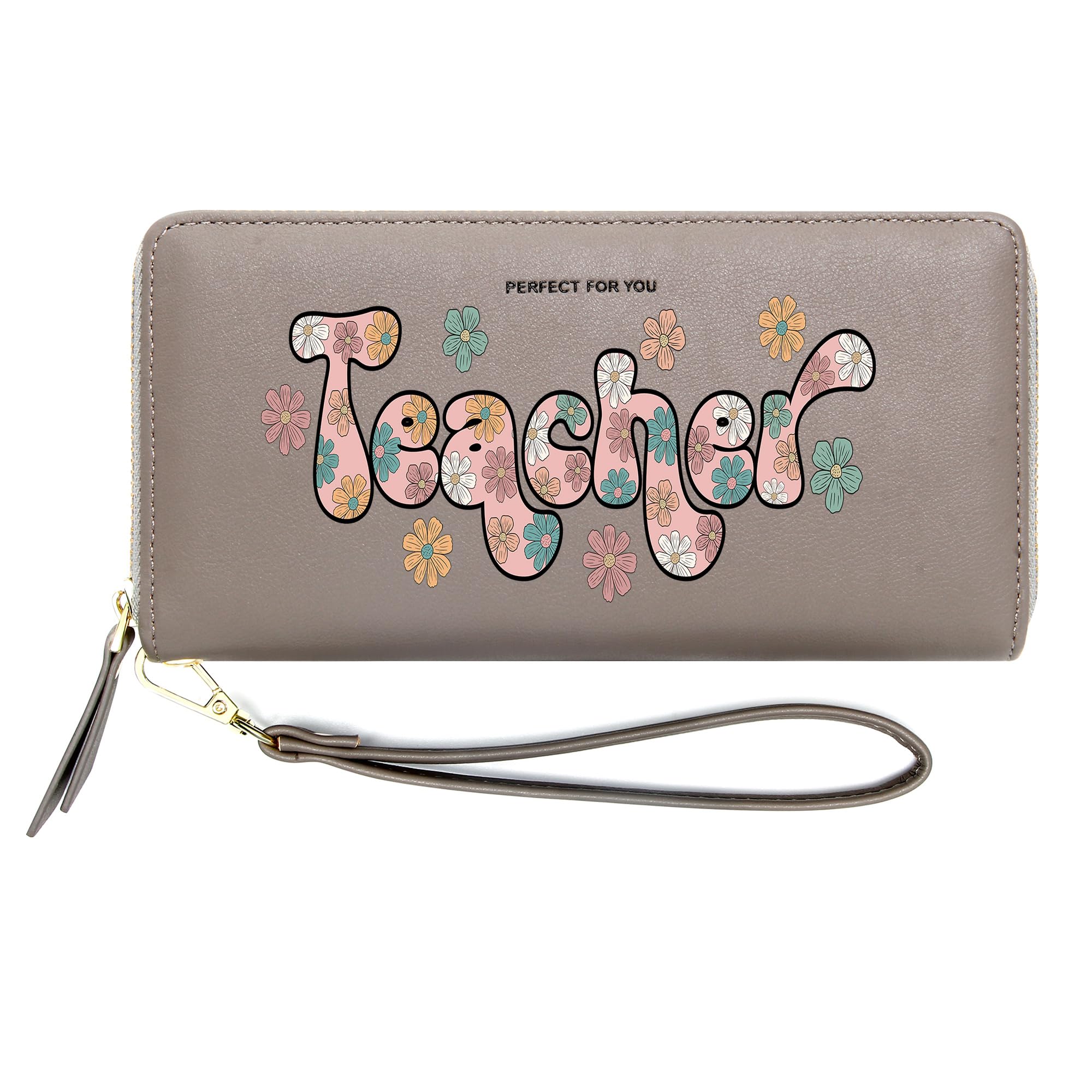 ZRTARY Personalized Wallets for Women with Professional Elements,Teacher's Day Gift,Thanksgiving Gift,Birthday Gift for Teacher and Nurse 1299p