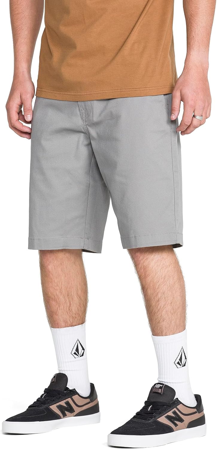 Volcom Mens Vmonty Chino Shorts – 22” Outseam, Relaxed Fit, Durable Cotton Fabric - Image 2