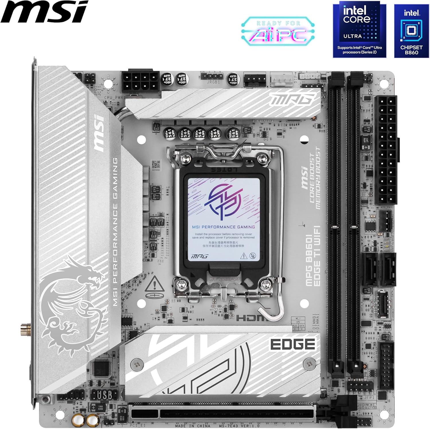 MSI MPG B860I Edge TI WiFi Review: Testado por 7 dias para gamers