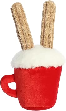 Aurora Witty JUST Sayin' Churr' All I Need Churros Stuffed Animal - Expressive Characters - Quirky Gift Ideas - Red 10 Inches