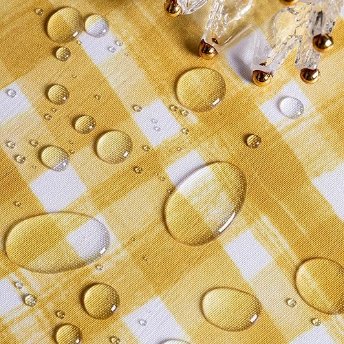 Miniatura 2 de Mantel lavable impermeable, a prueba de aceite, lavable, a prueba de derrames, resistente a las manchas, película de poliuretano termoplástico,