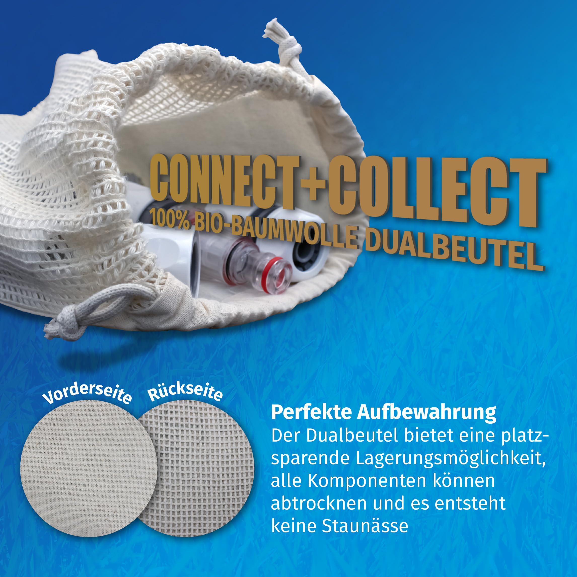 MaJoCompTec® CONNECT-30 Set de Tanque de Agua para Autocaravana | Accesorios de Tapa de Tanque para Caravana (Set de Conexión con Filtro, Paquete con Adaptador de Tanque de Agua 3 Pin D:78)