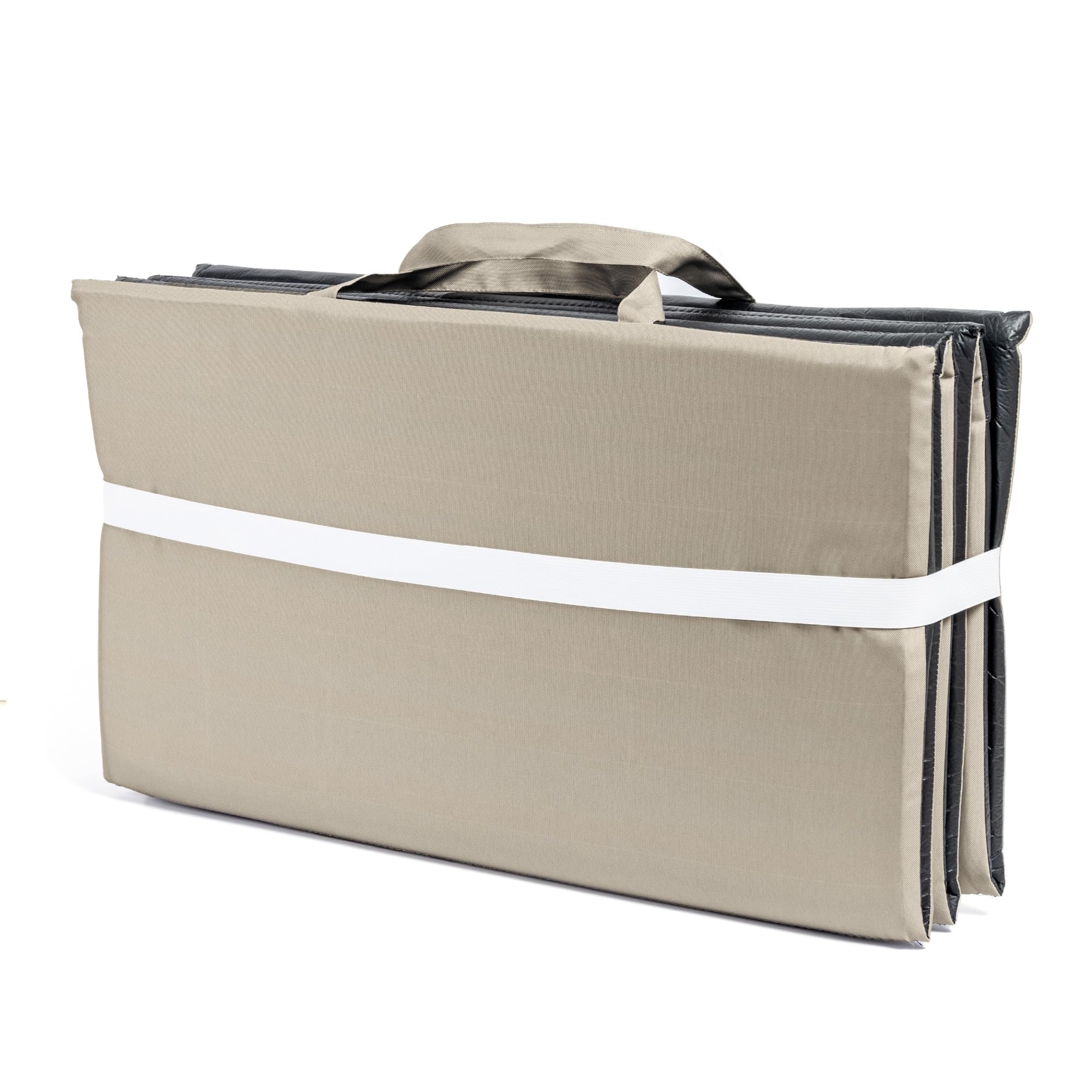 IlGruppone Materassino Lettino Prendisole Mare 58x190 cm Pieghevole Impermeabile con Maniglie – Cuscino Anti Sabbia e Anti umidità per Spiaggia e Piscina - Dove