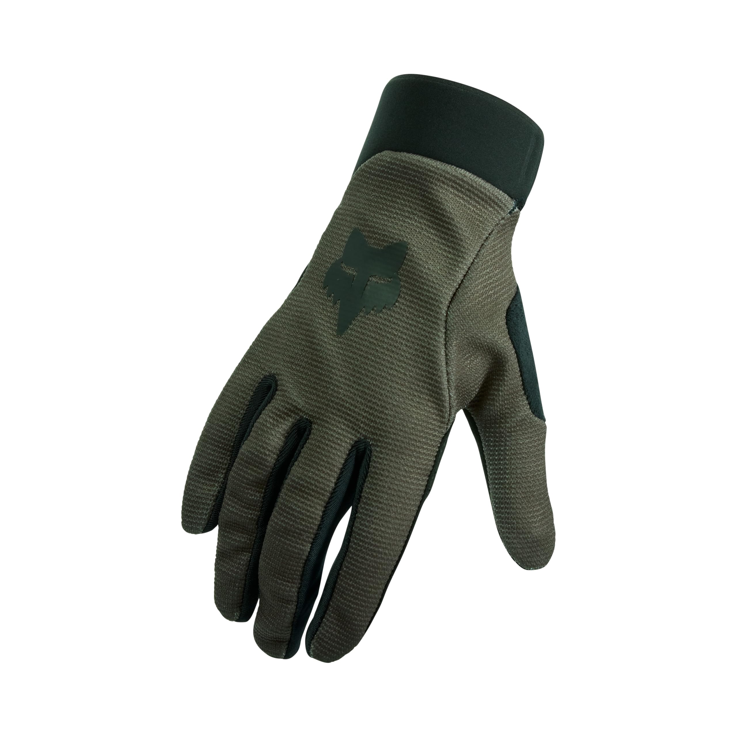Fox Racing - YTH Ranger Gloves - Boys - Offroad, Excellent Grip, Adjustable Fit, Touchscreen Functionality, Mountainbike Cycling, Military, YM