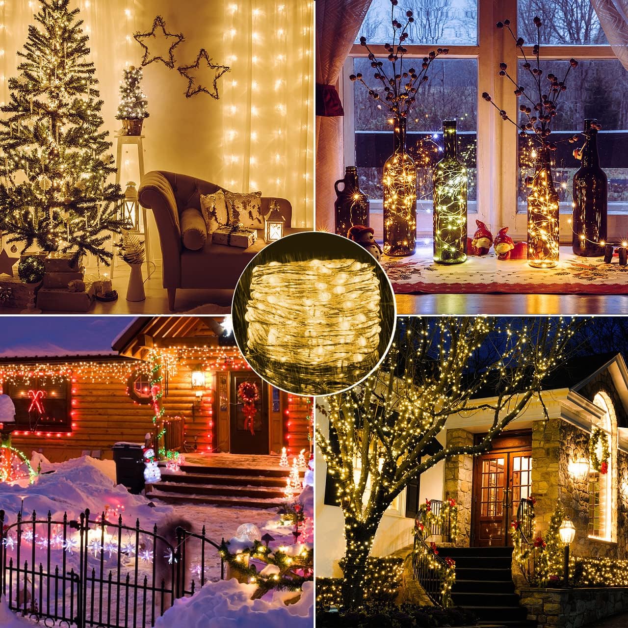 🔥 Hоt Dеаlѕ LED Fairy Lights 33ft 100 LEDs Battery Operated String Lights, Waterproof Multi Color Changing Fairy Lights with Remote for Indoor Outdoor Patio Wedding Party Christmas Bedroom Decoration
