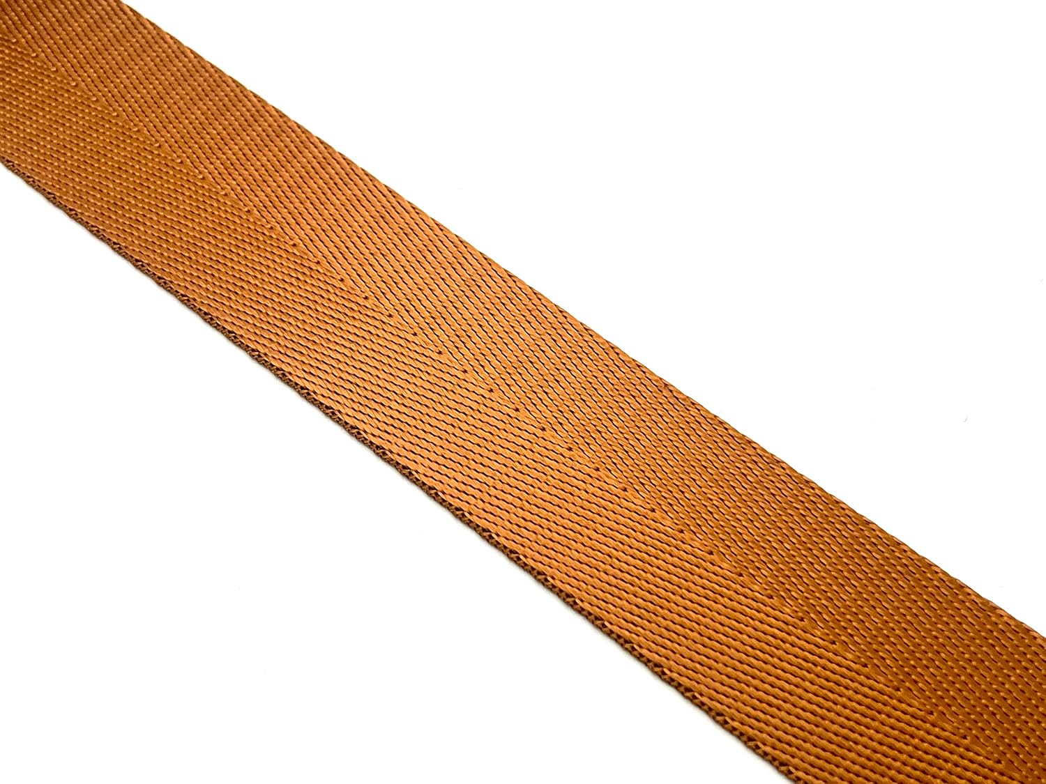 Nylon Webbing Ribbon 1 1/4 inch （32mm Heavy Weight Dark Orange Strap Replacement 5 Yards ZC96