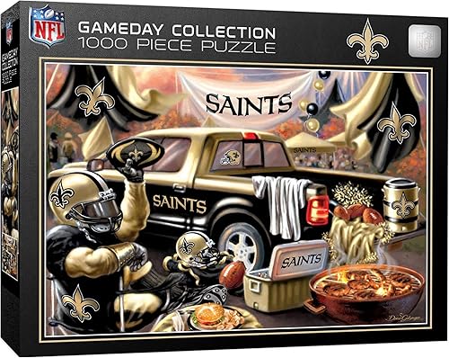 Miniatura 21 de MasterPieces Rompecabezas de 1000 piezas para adultos, NFL Green Bay Packers Gameday de 19.25 x 26.75 pulgadas