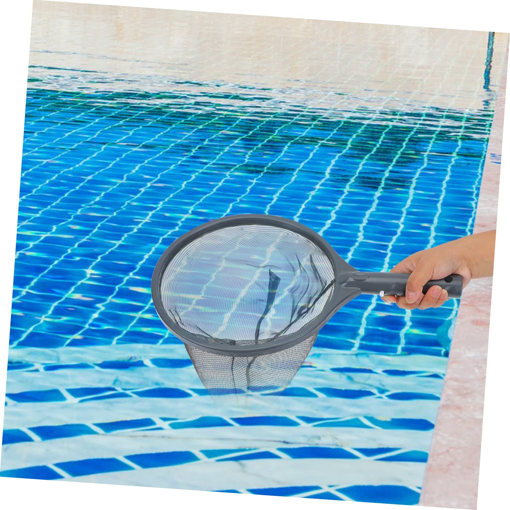 Toddmomy 3 Piezas Limpieza de Piscina Práctica con Mango Herramienta de Recolección para de Usar Diseño Duradero y