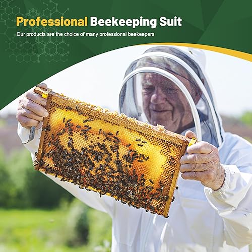 Miniatura 6 de Traje de abeja para hombresmujeres, Blanco