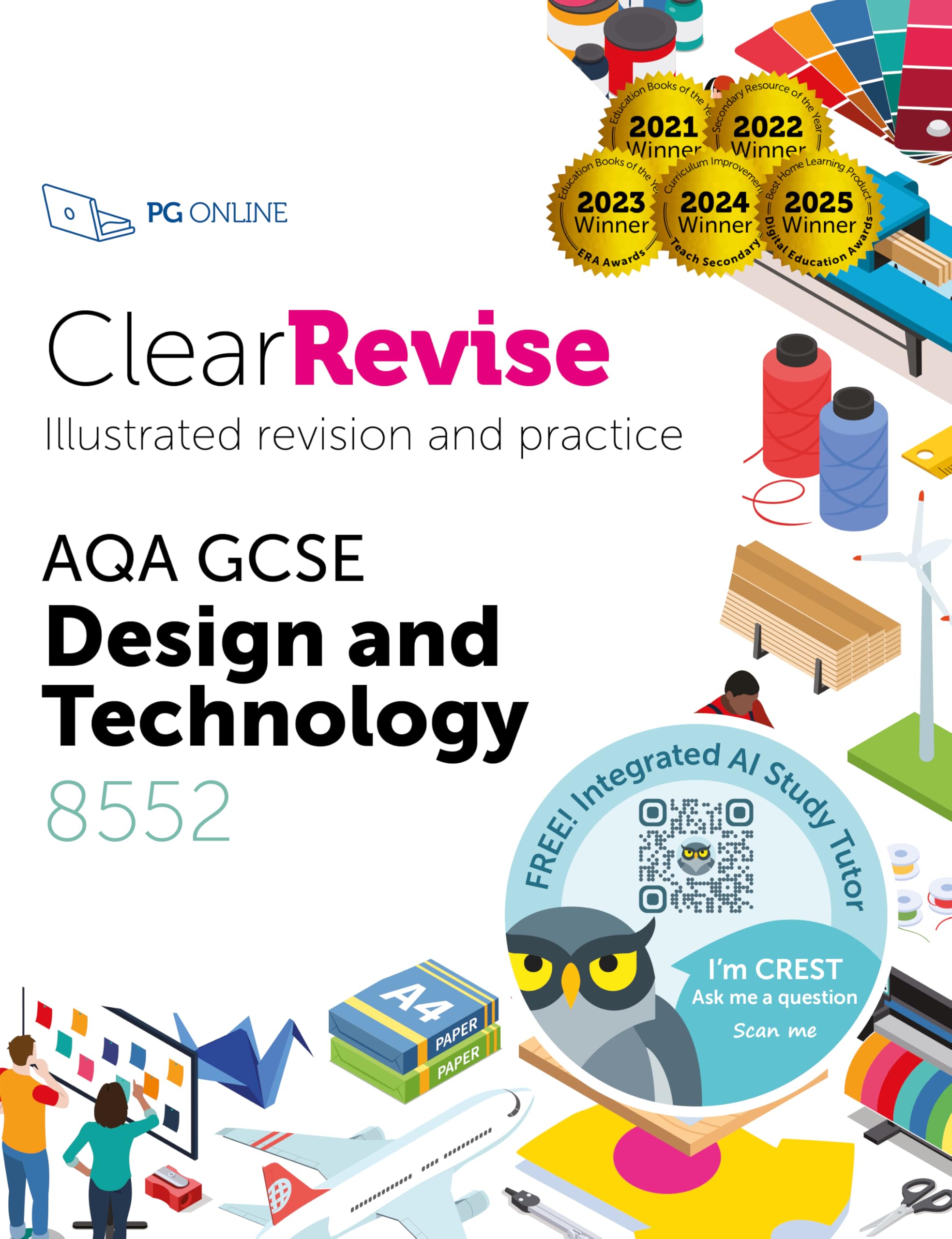 ClearRevise AQA GCSE Design and Technology 8552