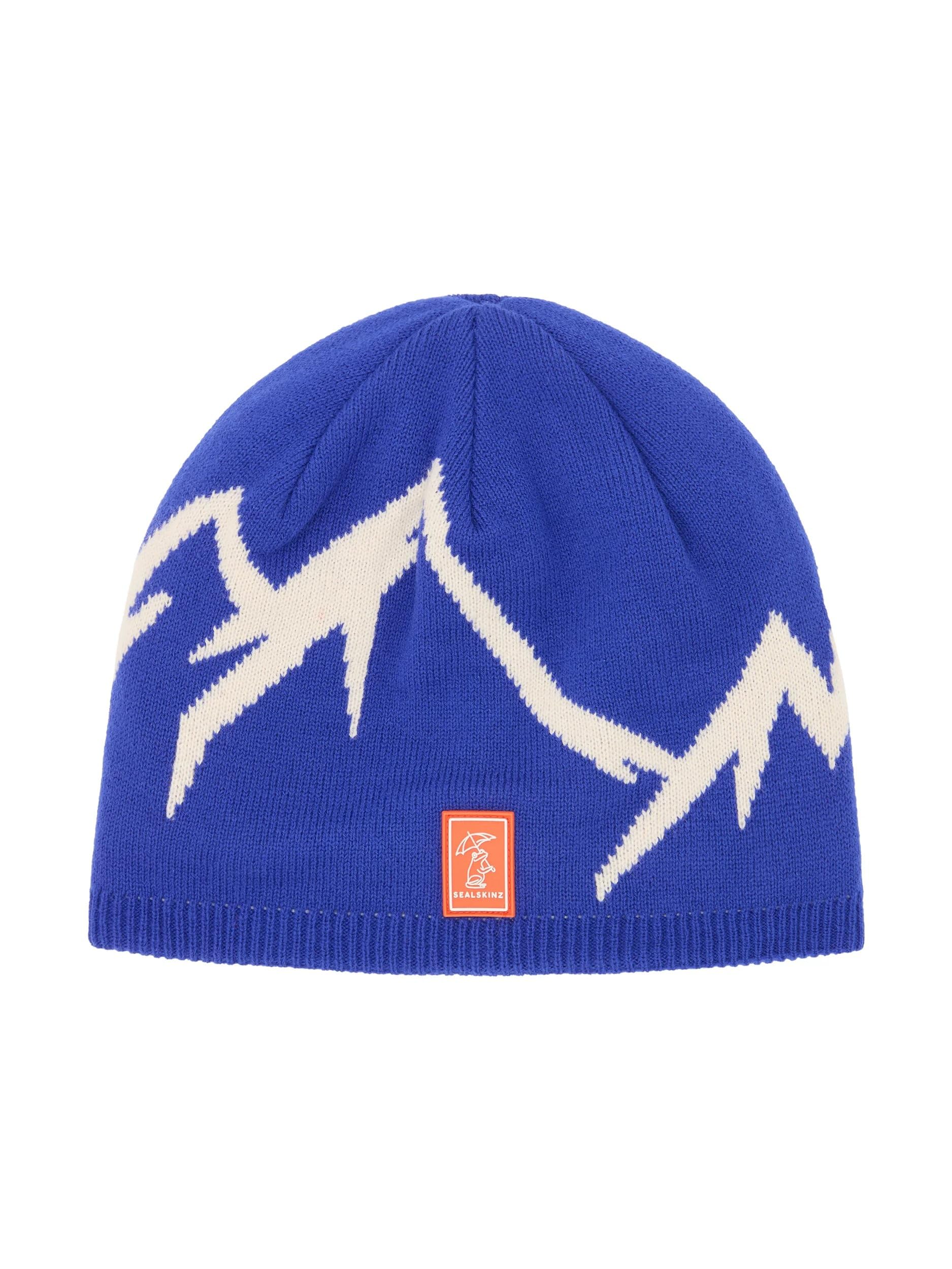 SEALSKINZ | Barton | Enfants | Bonnet imperméable pour Temps Froid Bleu
