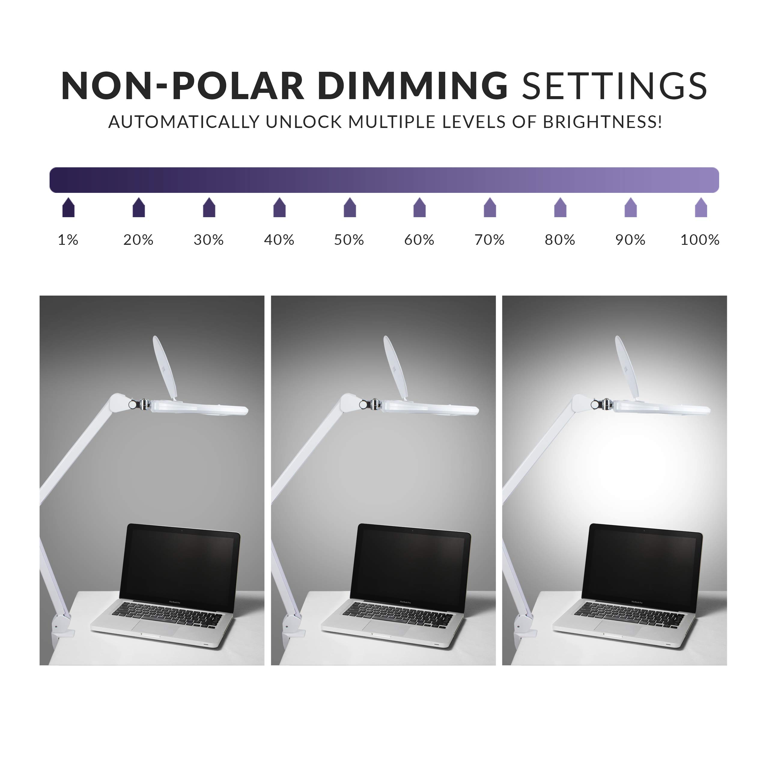 Neatfi Elite Lámpara Lupa LED (Lentilla de 15 cm, Blanco)