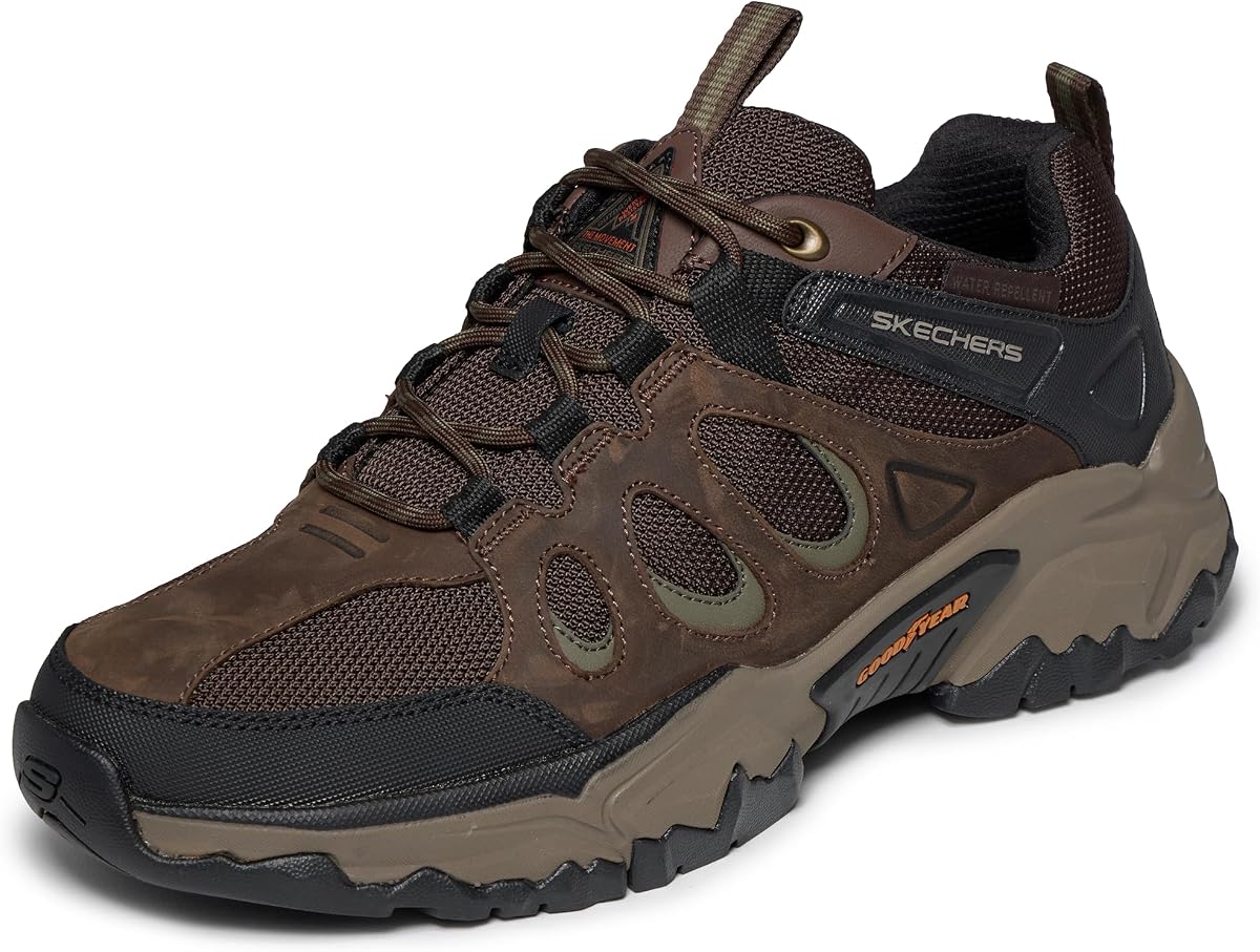 Skechers Men's Terraform Selvin Boot | Casual, Relaxed Fit, Air-Cooled Memory Foam, Water Repellent, Goodyear Outsole