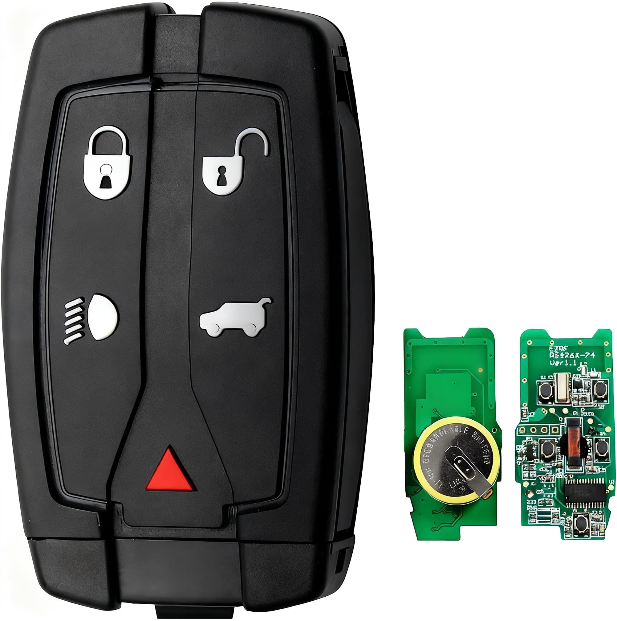 5 Buttons Car Remote Control Key Fob For Land Rover with Electronic part