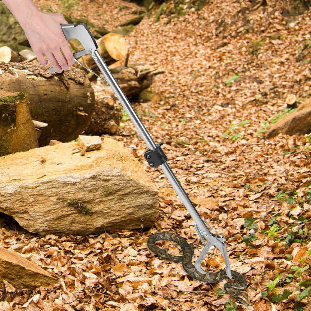 Pinza Per Serpenti Professionale - 120 Cm, Pieghevole, Per Catturare Rettili In Sicurezza - Foto 13