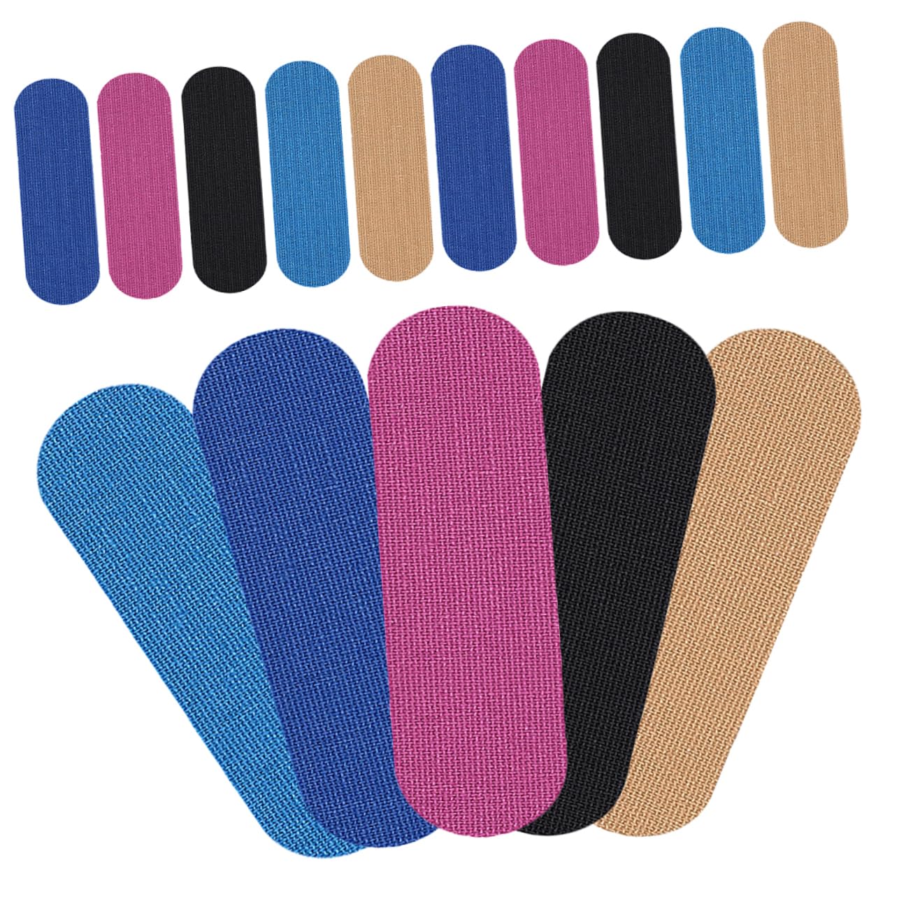 HAPINARY Protective Bowling Finger Tapes 50pcs Pack Sturdy Elastic Thumb Sleeves for Bowling Soft Breathable Material