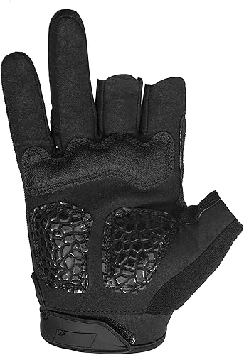 Miniatura 4 de Seibertron T.T.F.I.G 2.0 - Guantes tácticos de goma flexibles para hombre, protección para nudillos de goma, para caza, senderismo, airsoft,