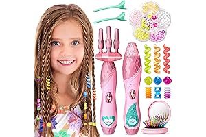 Hair Braiding Kit for Girls, DIY Salon Toys for Princesses