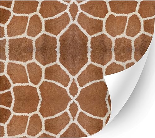 HTV4U Vinilo adhesivo con estampado de animales (piel de jirafa, 11 x 12 pulgadas)  Máquina cortadora de manualidades, proyecto de manualidades,