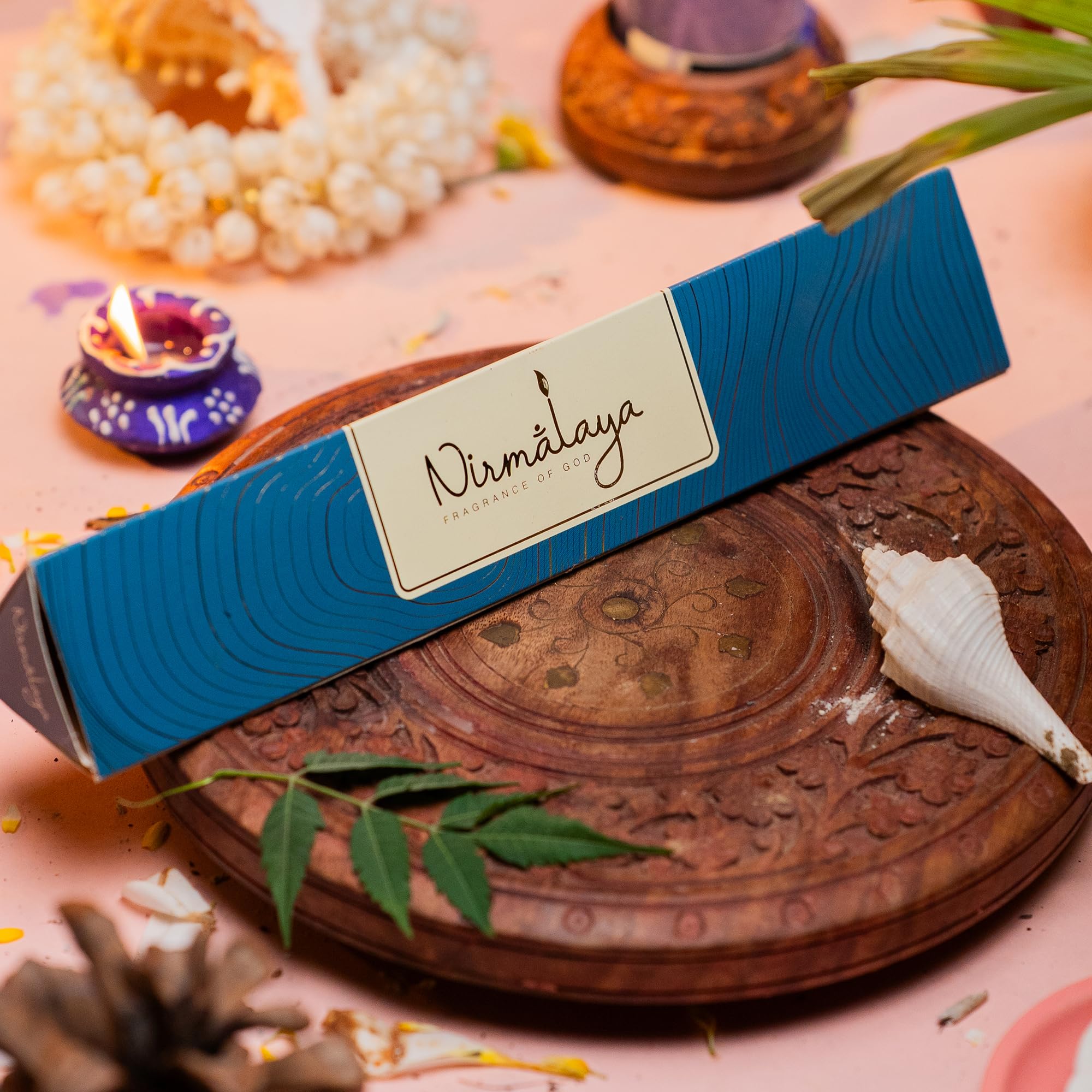 Premium Serene Incense Sticks | Pack of 40 Sticks | 100% Natural & Charcoal-Free | Luxury, Hancrafted Organic Agarbatti for Pooja, Meditation, Yoga and Aromatherapy