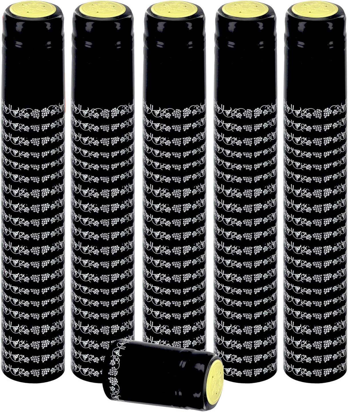 PVC Heat Shrink Capsules For Wine Bottles 100 Count