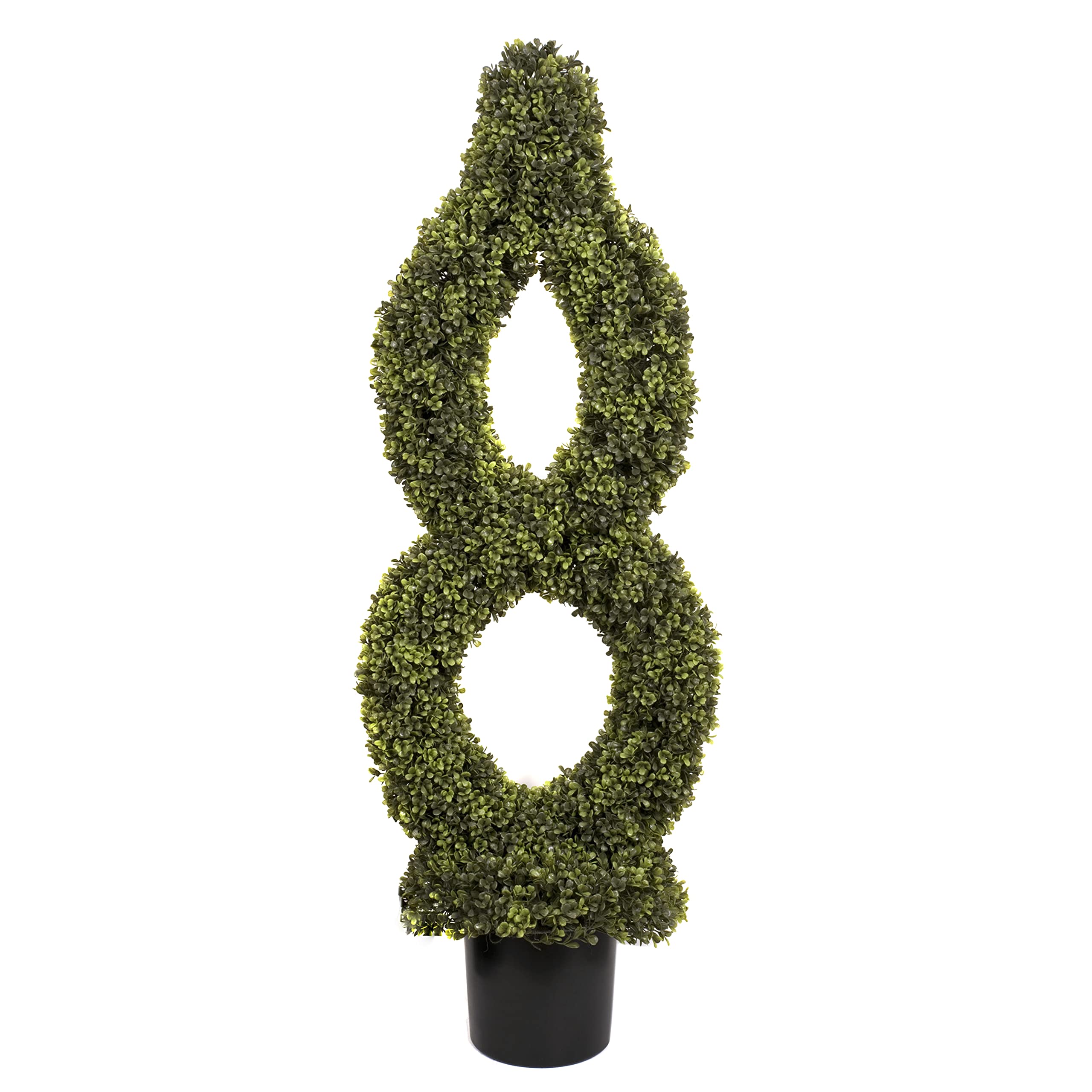 Artificial Single Twist Boxwood Topiary Tree 4ft/120cm