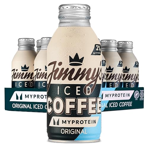 Jimmy's Iced Coffee x The Big Myprotein Original BottleCan™ 12 x 380ml Multipack - 21g Protein Enriched Latte Drink Shake