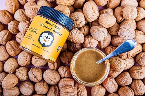 Miniatura 3 de Wellnut Farms Mantequilla de nuez  Mantequilla de nuez totalmente natural  Mantequilla de nueces omega 3 a base de plantas  Vegana apta para ceto