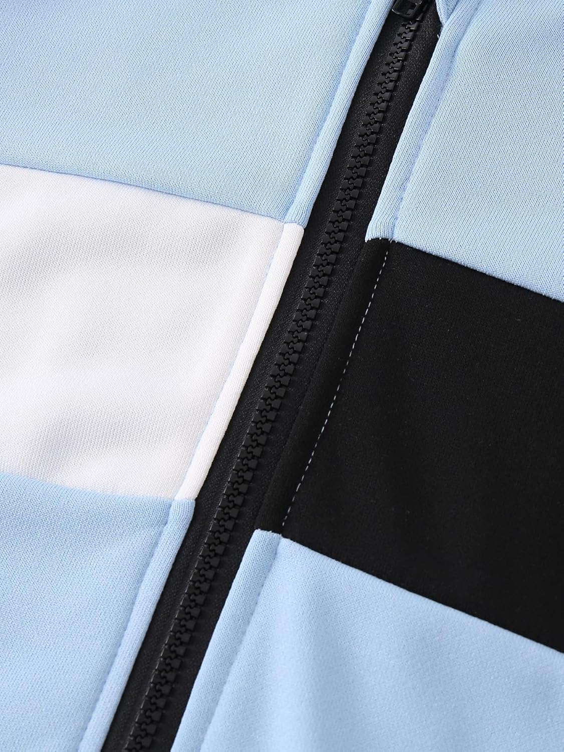 Boys Clothes 2 Piece Color Stripes Long Sleeve Zipper Hoodie Top And Sports Pants Fall Winter Set Size 3-12 Years - Image 7