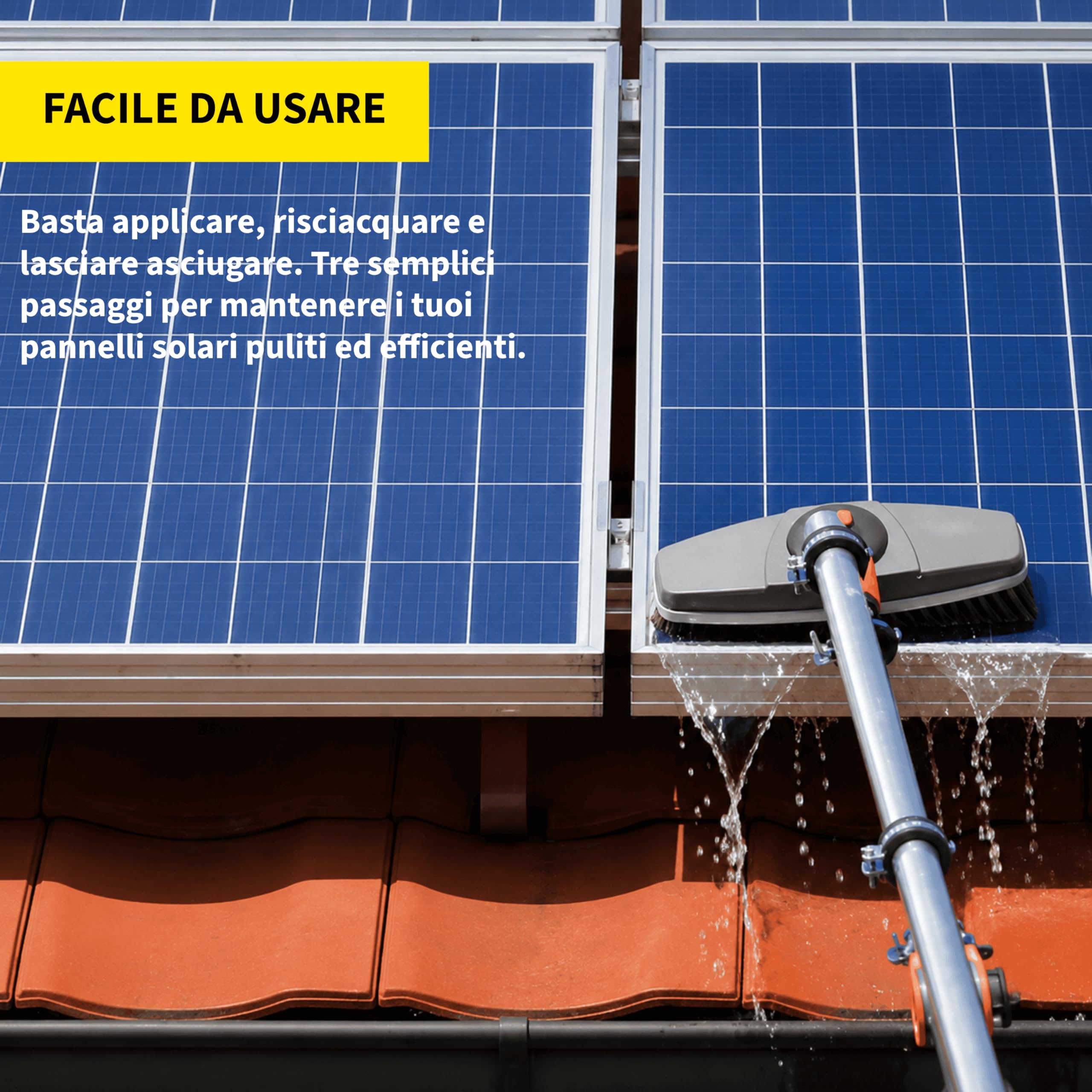 LUCCY Detergente per Pannelli Solari e Fotovoltaici 10 Litri