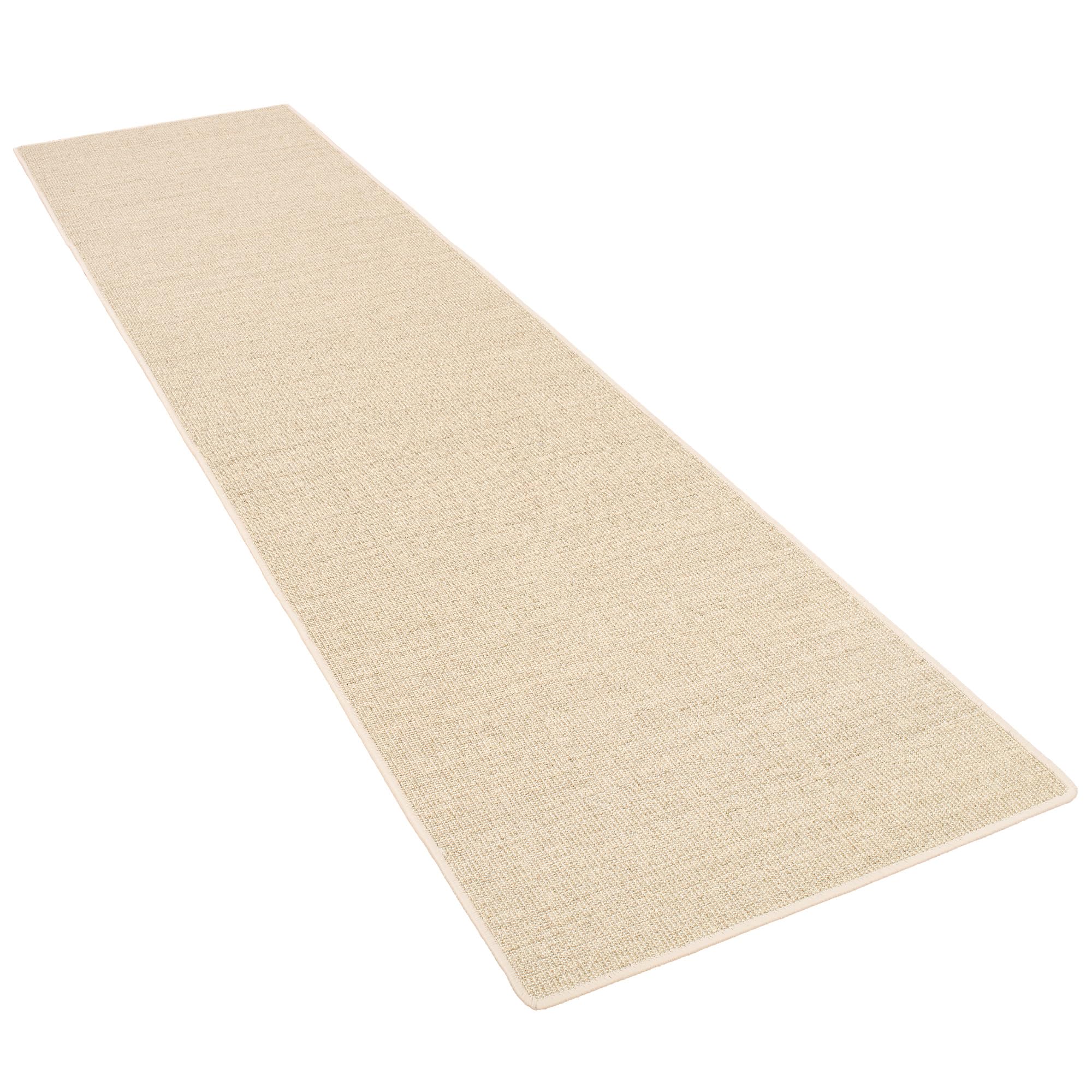 Snapstyle Sisal Natur Läufer Teppich Astra Hirse in 9 Größen